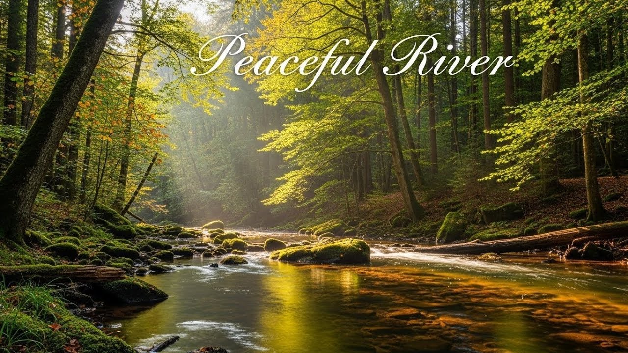 Serene River Water 🌿 Gentle Flowing Ambience for Sleep, Calm, and Meditation #705