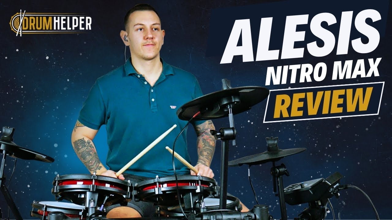Обзор Alesis Nitro Max — лучший электронный комплект начального уровня?!