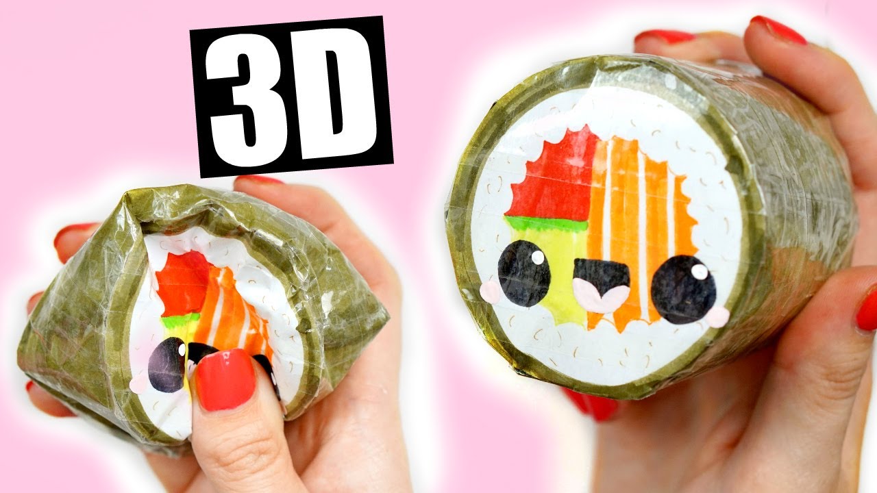 Zr&oacute;b to sam: 3D papierowe, miękkie sushi