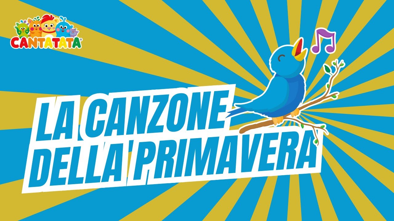 La Canzone Della Primavera | Le Stagioni Per Bambini | CantaTata 🌸🎶