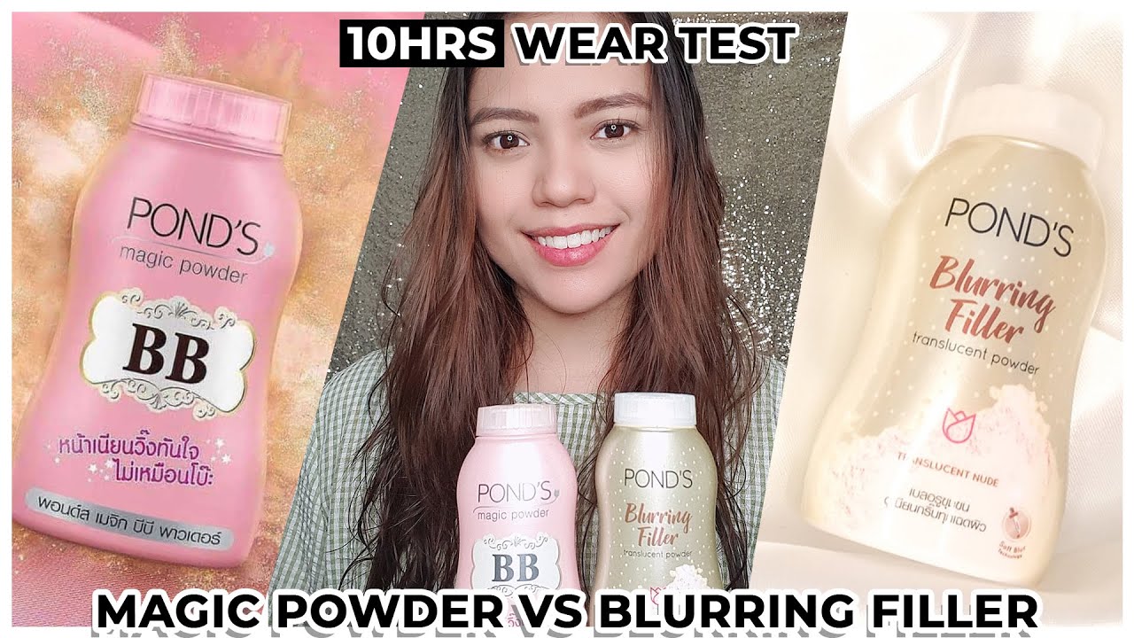 POND'S BLURRING FILLER VS MAGIC BB POWDER