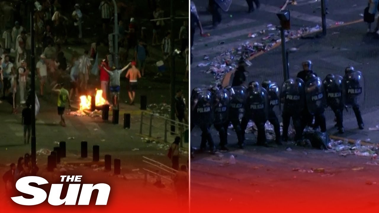 One dead and 5-year-old in coma as Argentina World Cup party descends into riots