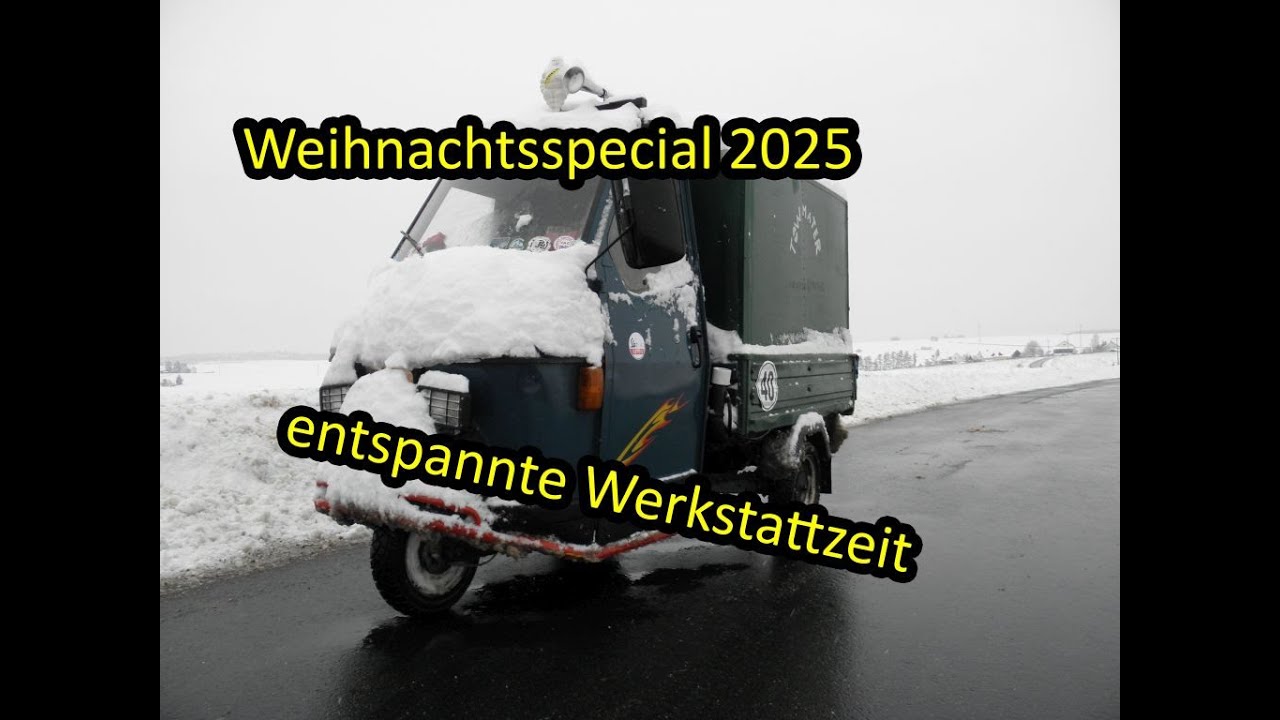 Weihnachtsspecial 2025 | entspannte Werkstattzeit | Fahrrad, Zest und überhaupt