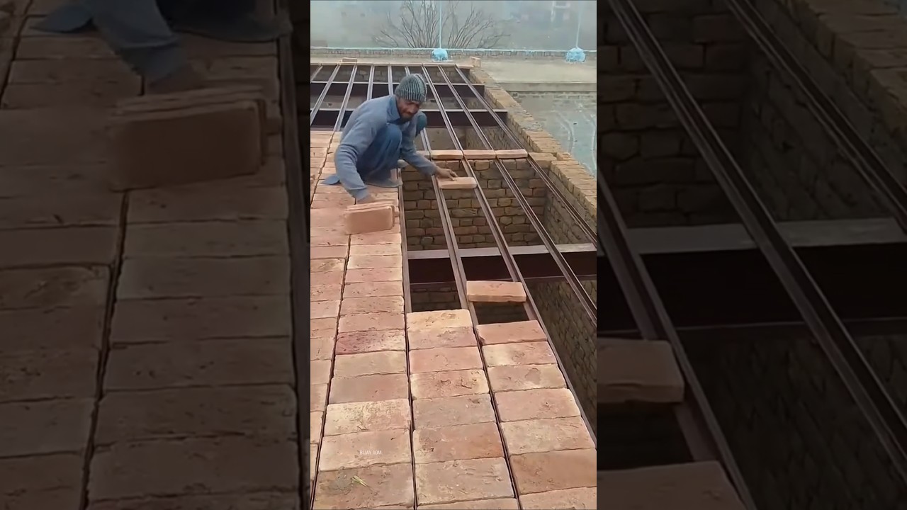 People of Pakistan put bricks on their roofs #shorts #roof