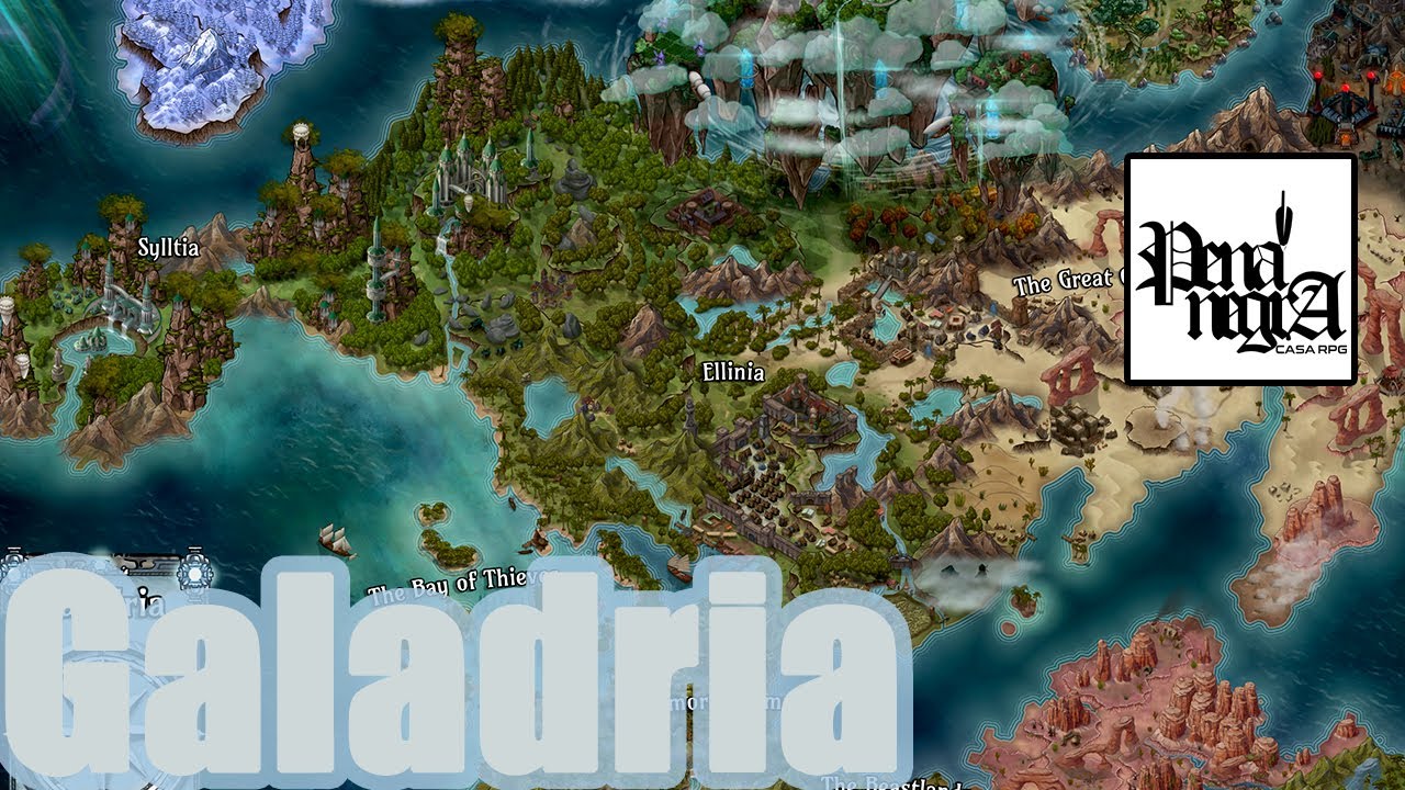 [Inkarnate] Timelapse - Galadria