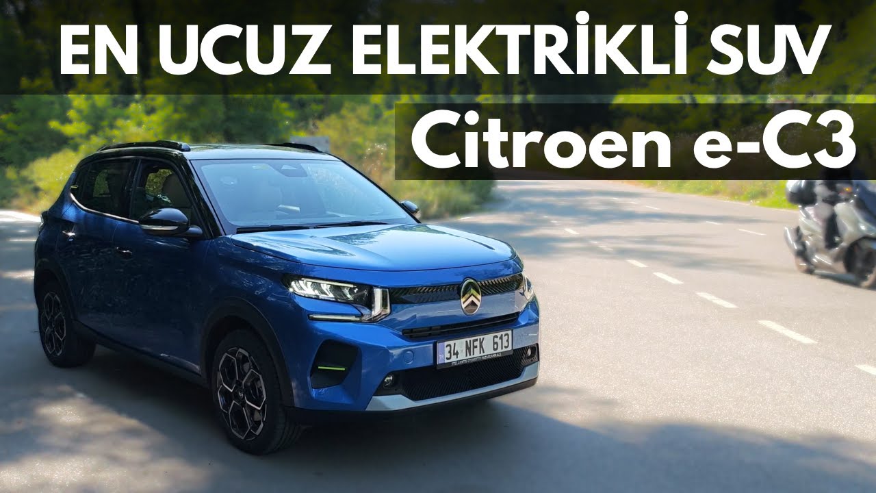 EN UCUZ SUV'cuk. | Citroen e-C3 Detaylı İnceleme