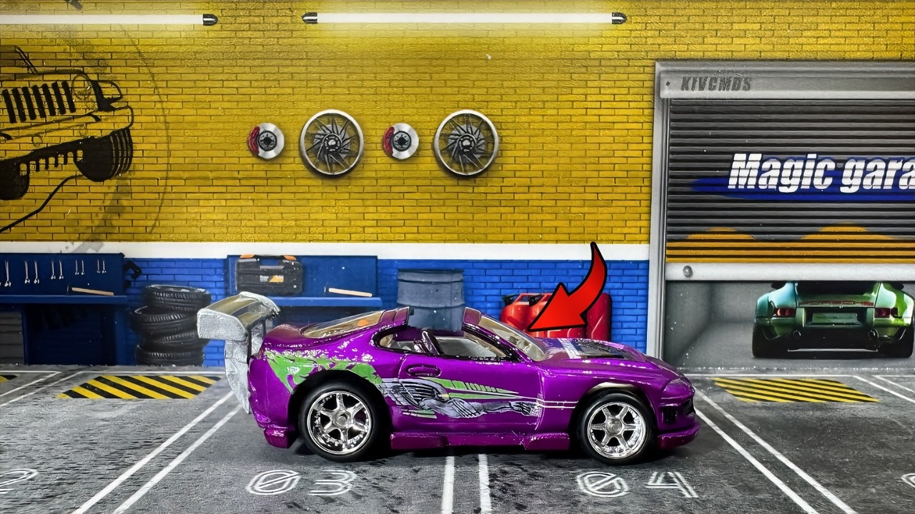 ¡CONVERTÍ un HOT WHEELS BARATO en un AUTO CARO de RÁPIDO Y FURIOSO! ¡MIRA ESTO!