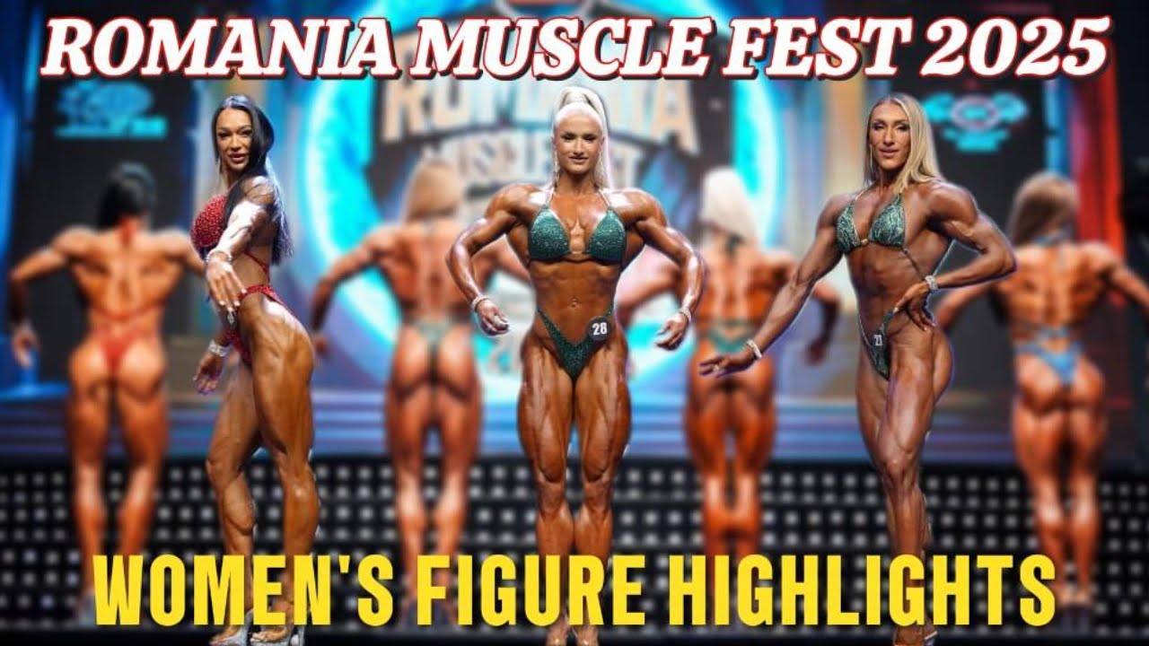 Женская фигура на Romania Muscle Fest 2025 | Лучшие моменты IFBB Pro + Дениз Цвингер-Тынек снова ...