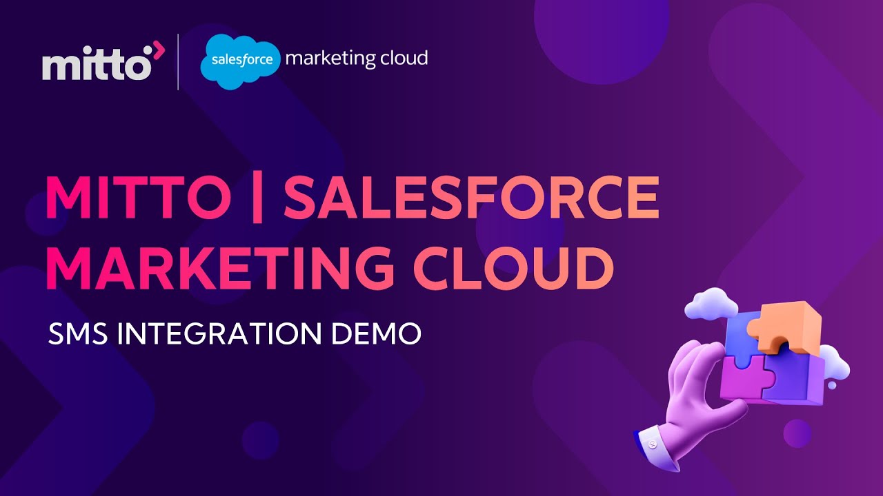 Mitto Salesforce Marketing Cloud Integration