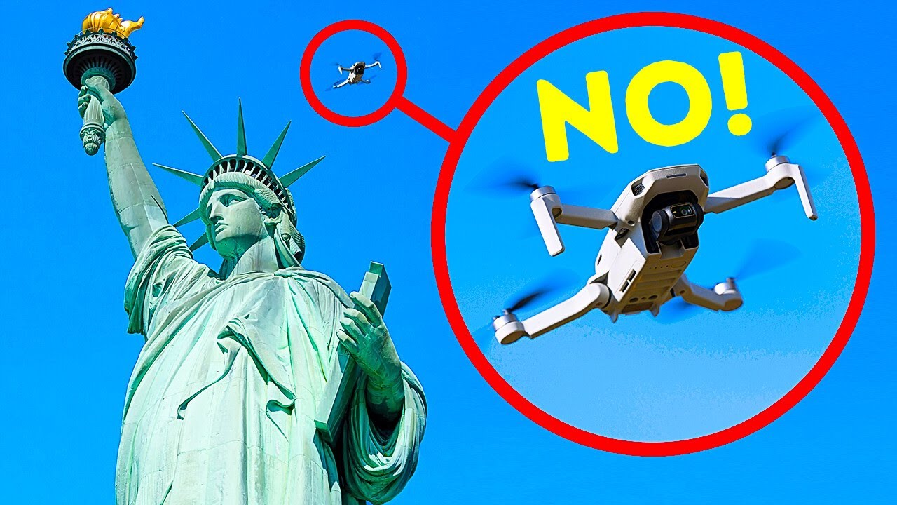 Ecco Perchè È Vietato Far Volare I Droni Vicino Alla Statua Della Libertà