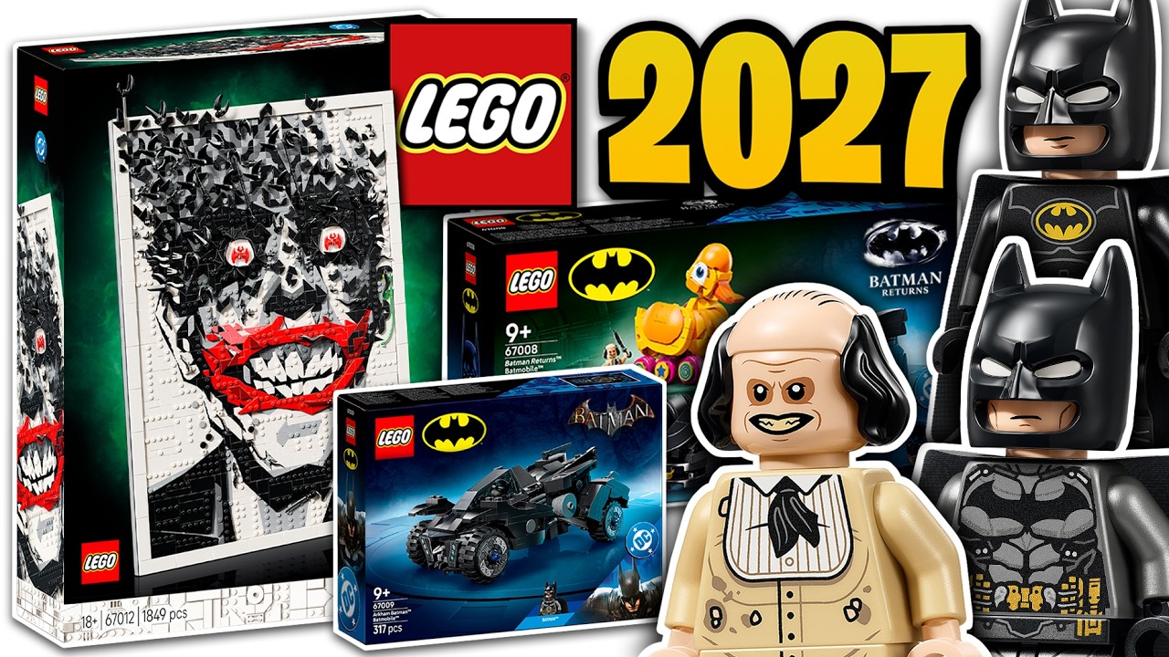 ОФИЦИАЛЬНЫЙ анонс наборов LEGO DC Batman 2027 года &mdash; НАБОР ПО ARKHAM!?