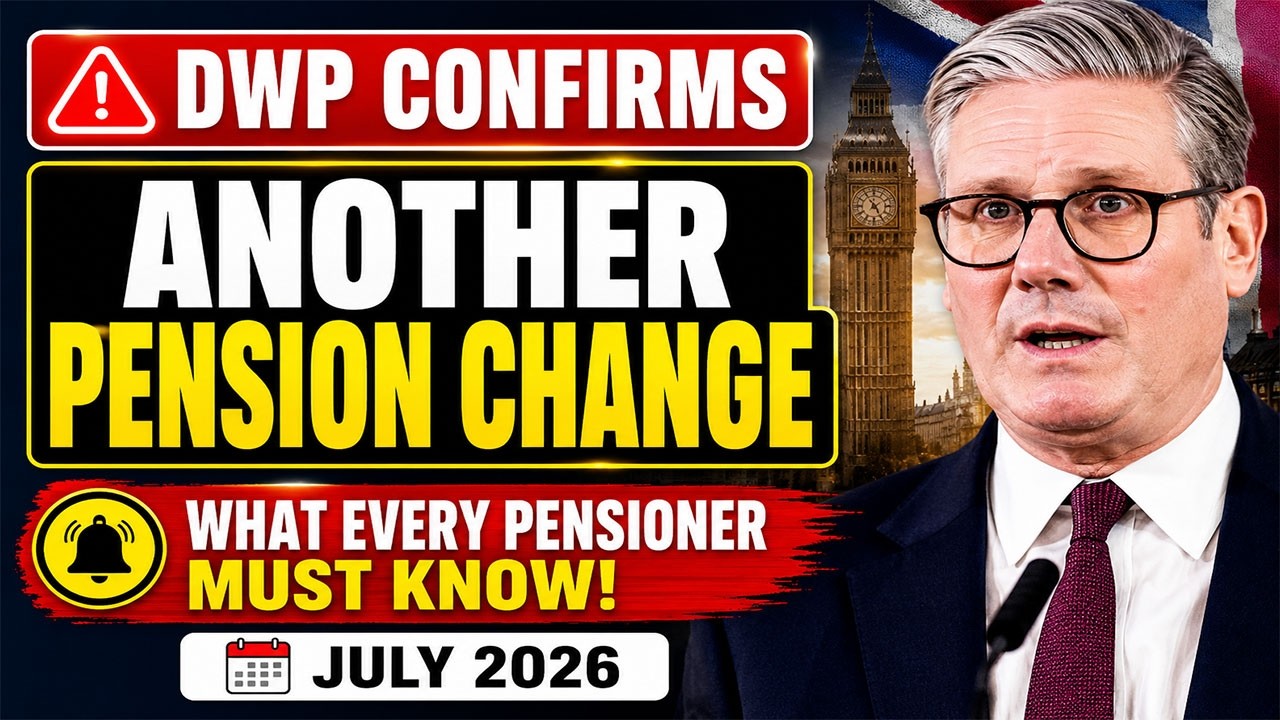 🚨 DWP Confirms Another Pension Change  Every UK Pensioner Must Check This Today  July 2026