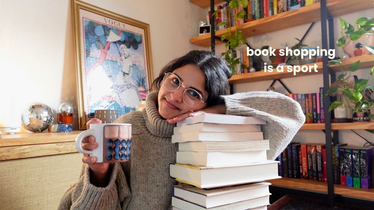 a HUGE book haul you didn’t ask for (book shopping + haul)
