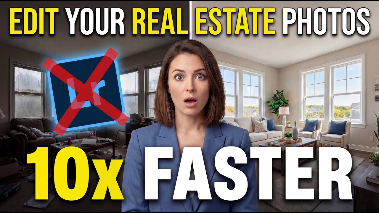 How to Edit Real Estate Photos FAST in 2026 (Better than Lightroom?)