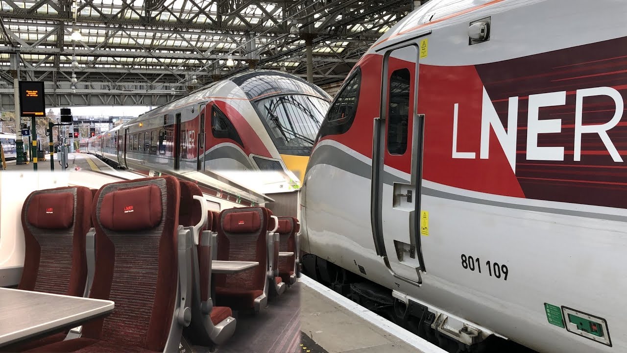 The new LNER Azuma Train: First Class Trip Report East Coast Main Line Doncaster- Edinburgh