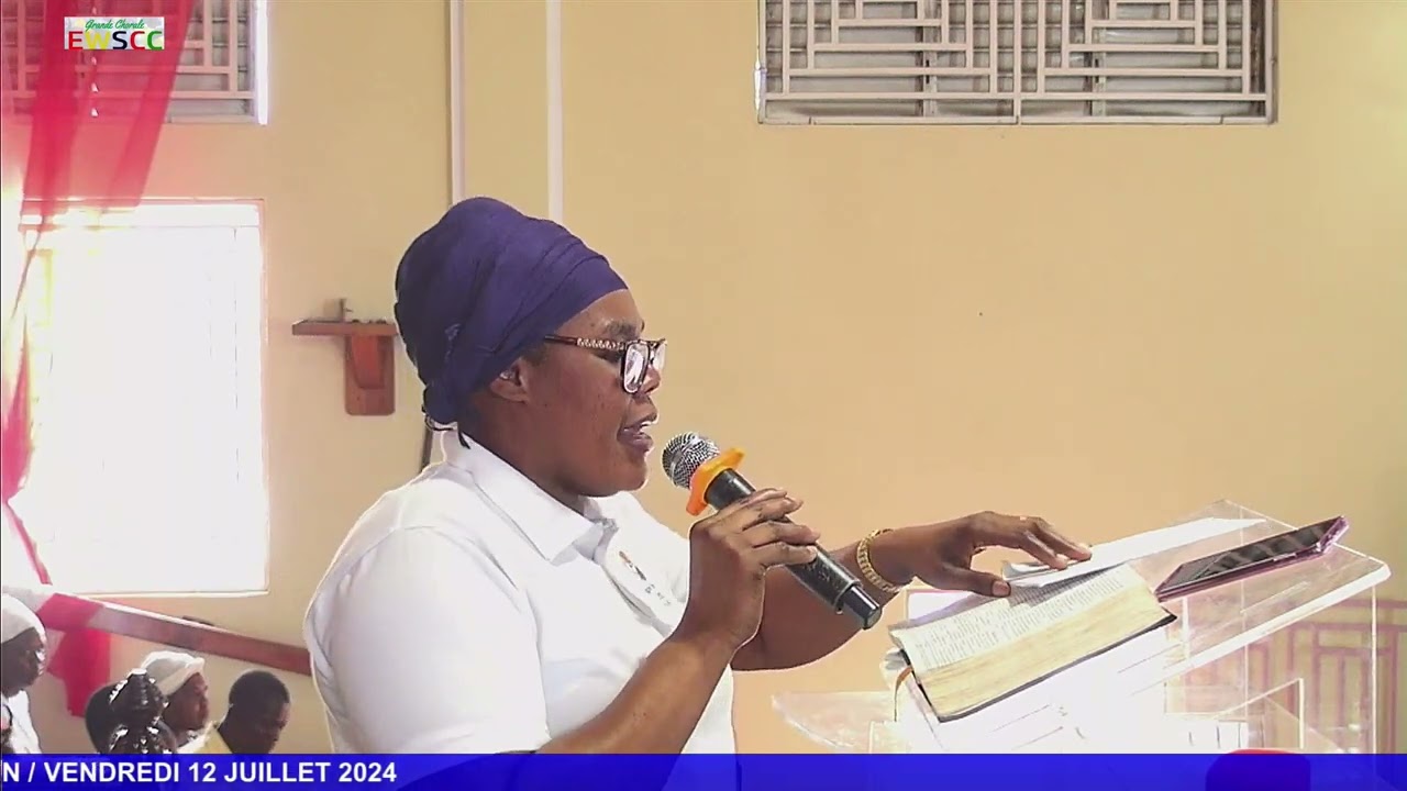 MESSAGE Sr Uguentz Elysee | Mission  Grande Chorale EWSCC | Vendredi matin /  DEMI JOURNEE DE JEUNE