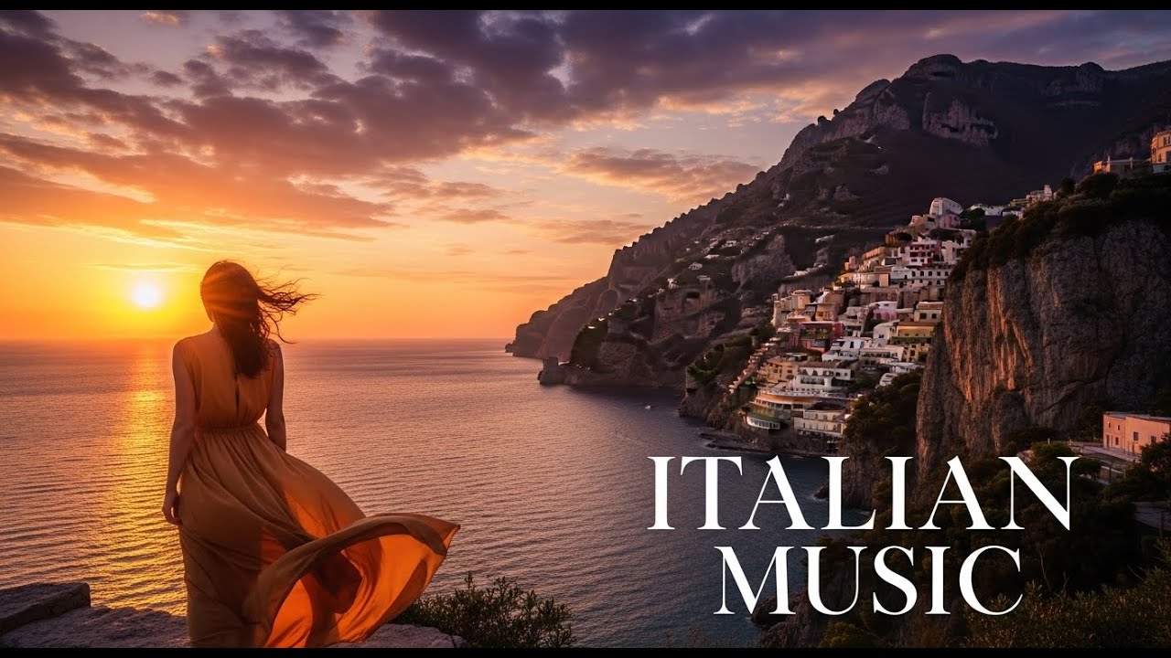 Chill Mediterranean Music & Italian Vibes 🏡🌊 Relaxing Italian Music & Serene Ocean Waves 🎶