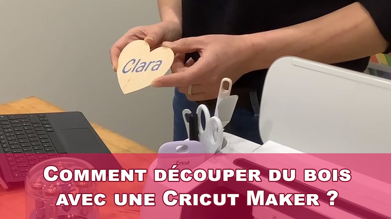 Comment découper du bois (balsa, tilleul...) avec une Cricut Maker ?