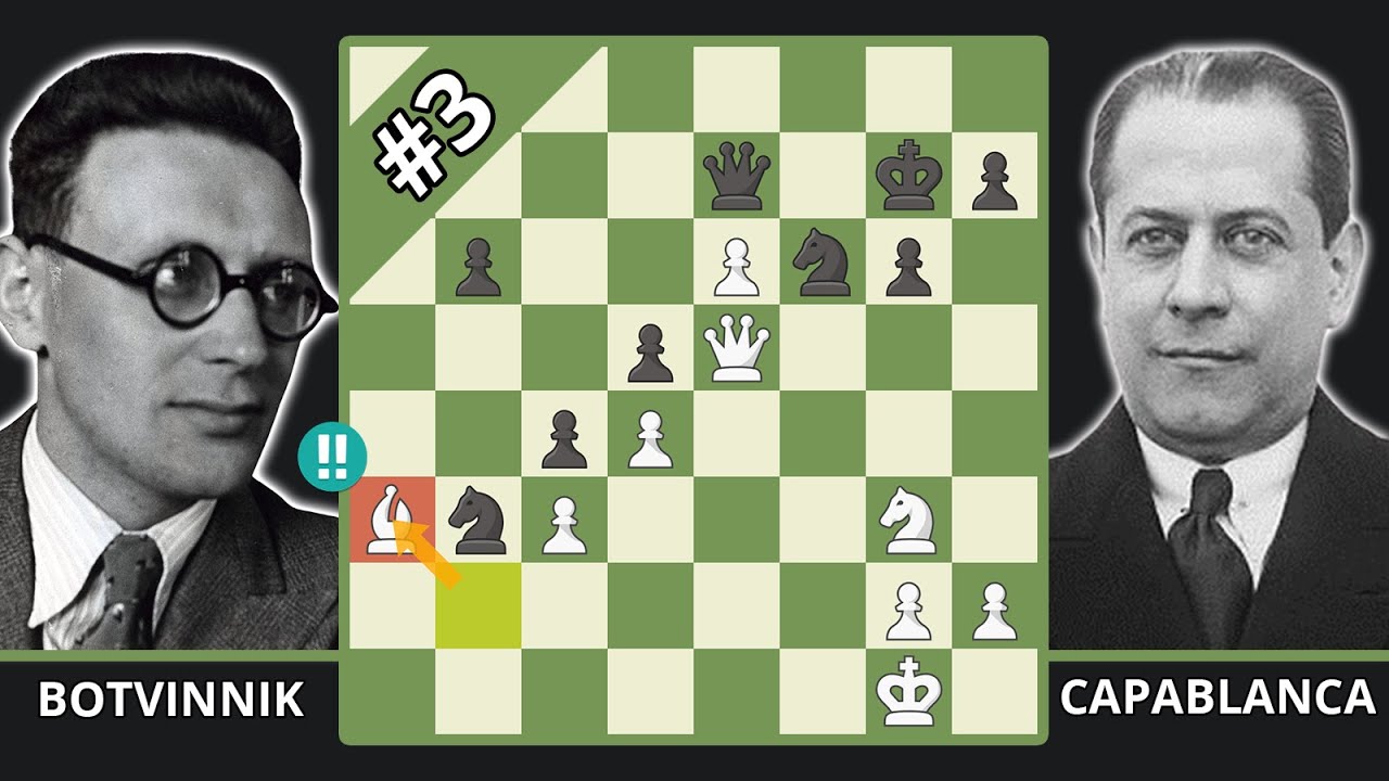Botvinnik Explains His Greatest Masterpiece - Best of the 30s - Botvinnik vs. Capablanca, 1938
