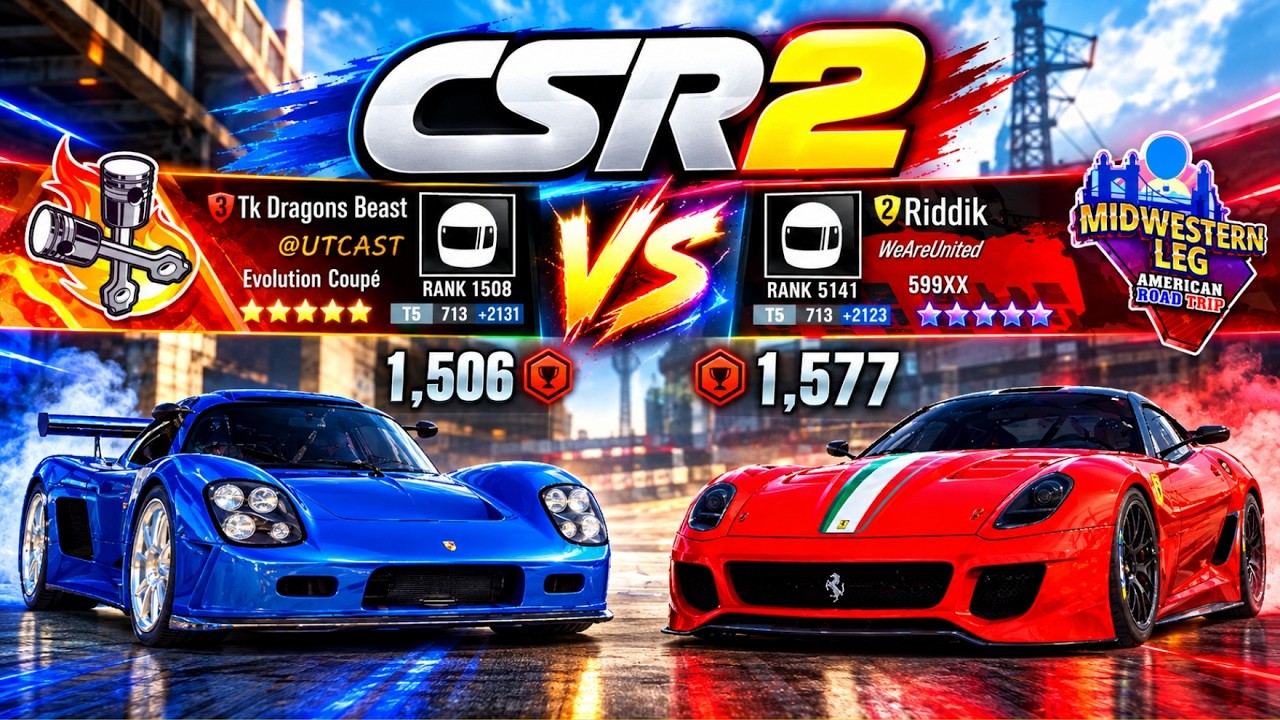【CSR2 | ShowDown Live Races Of Ultima (Ultima Evolution Coupe)