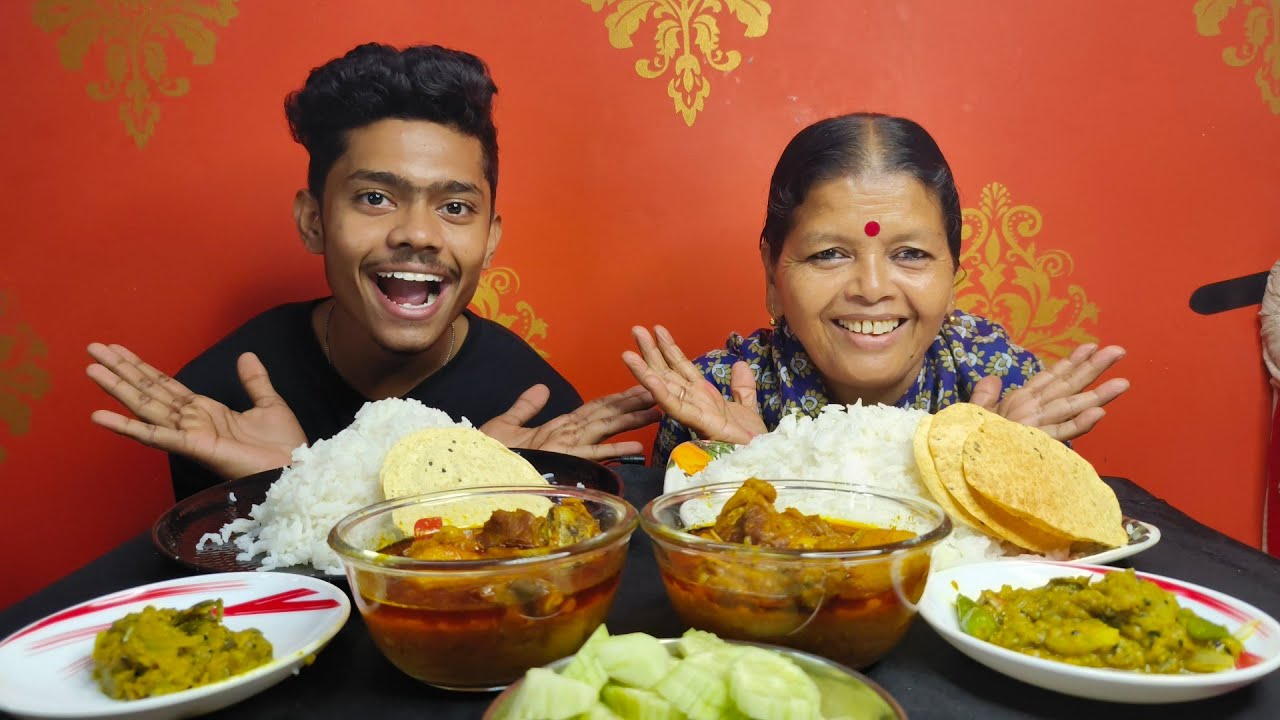 আজ মা আর দীপ এর খাওয়া দেখে আমরা হেসে লুটোপুটি।।দারুন খাওয়া।।