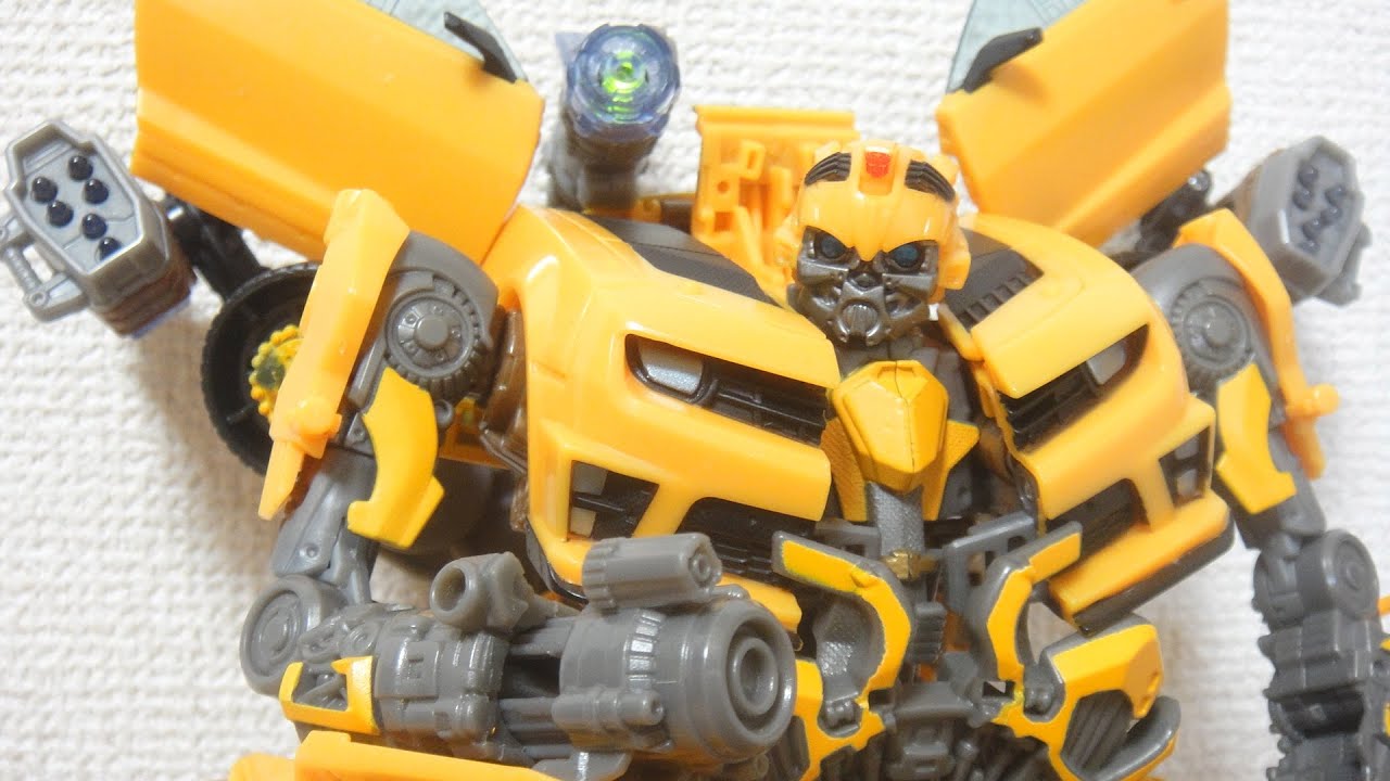 TF ダークサイドムーン DA-01 パワーアームド バンブルビー（バンブル） トランスフォーマー 映画3 変形 レビュー DOTM Ultra Bumblebee Transformers