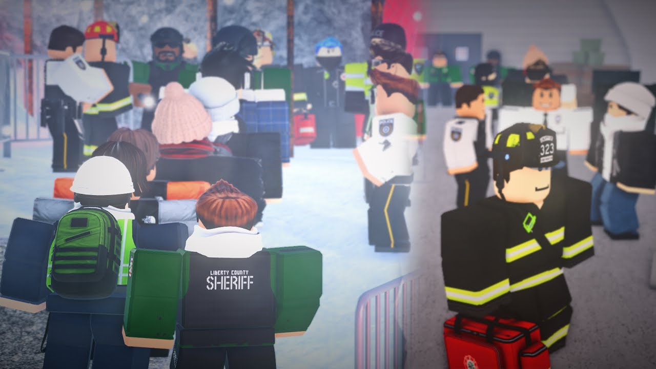 BLIZZARD Hits Liberty County - Civilians Evacuate To Underground Bunker