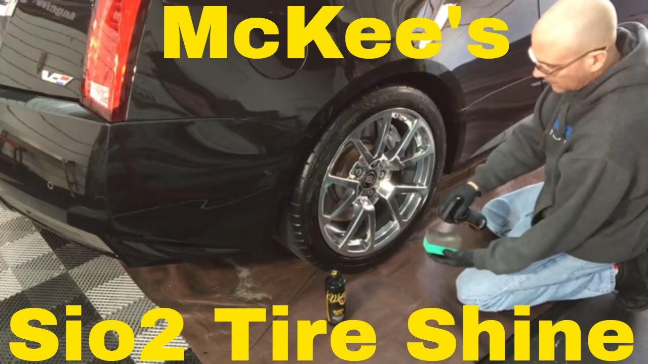 McKee's 37 Tire Shine Sio2 Enhanced And McKee's Gloss Tire Gel!!