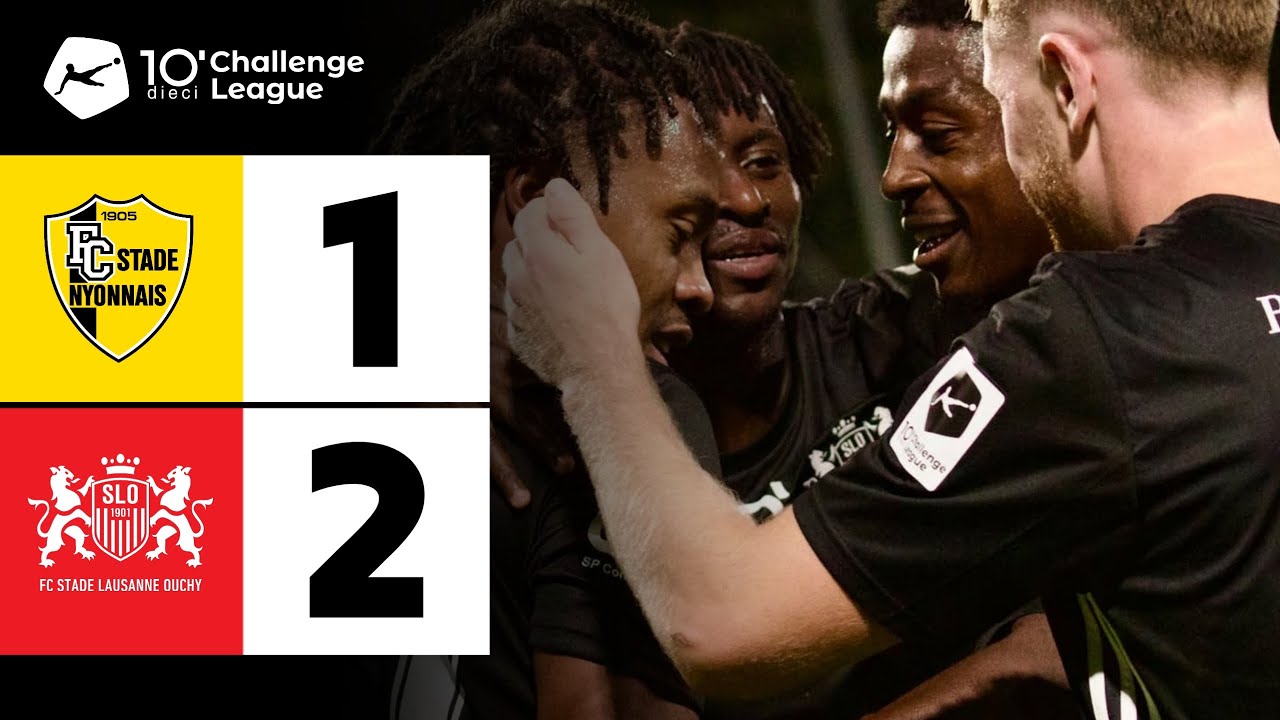 HIGHLIGHTS | FC Stade Nyonnais vs Stade Lausanne-Ouchy 1:2