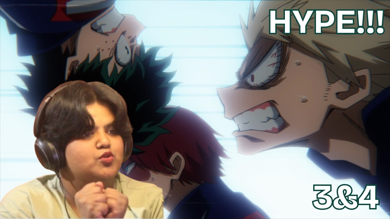 Deku is so SMART! Reaction to #myheroacademia Season 2, Episodes 3 and 4!