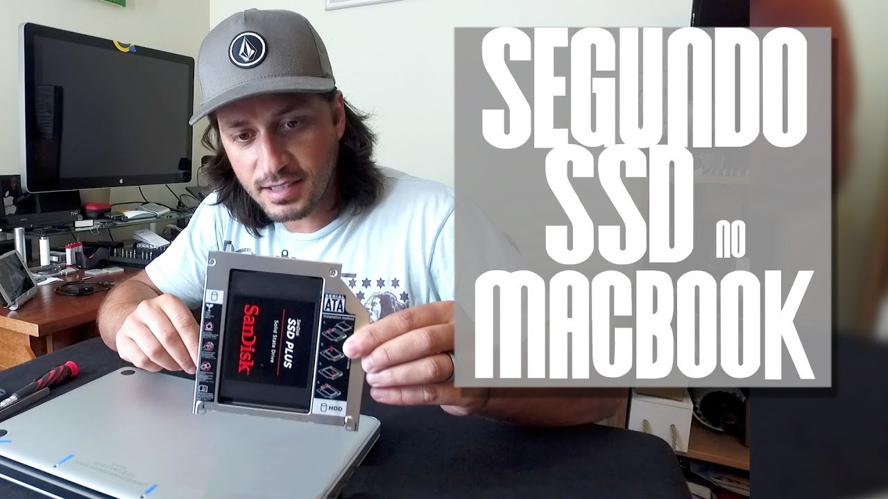 Como retirar o CD-ROM do seu MacBook Pro e instalar um segundo SSD ou HD