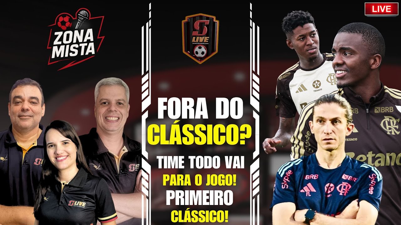 BOTO, FILIPE LUÍS E BAP DECIDIRAM POR FORÇA MÁXIMA NO CLÁSSICO! ANDREW FORA? MARACA VAI LOTAR! +