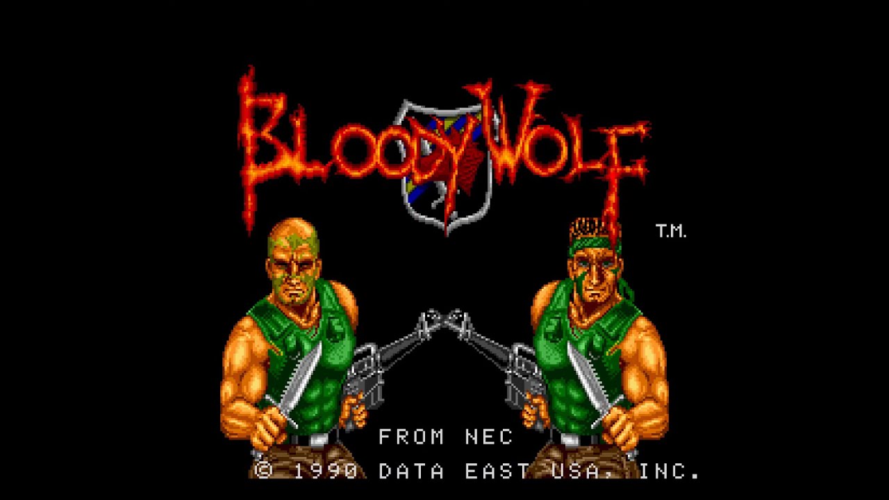 PC Engine Longplay [008] Bloody Wolf (US)