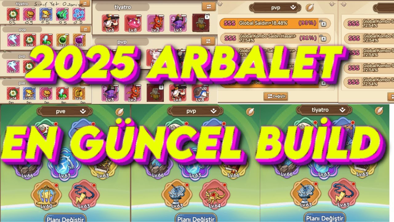 2025 ARBALET EN GÜNCEL BUİLD - LEGEND OF MUSHROOM- ARBALET NASIL OYNANIR