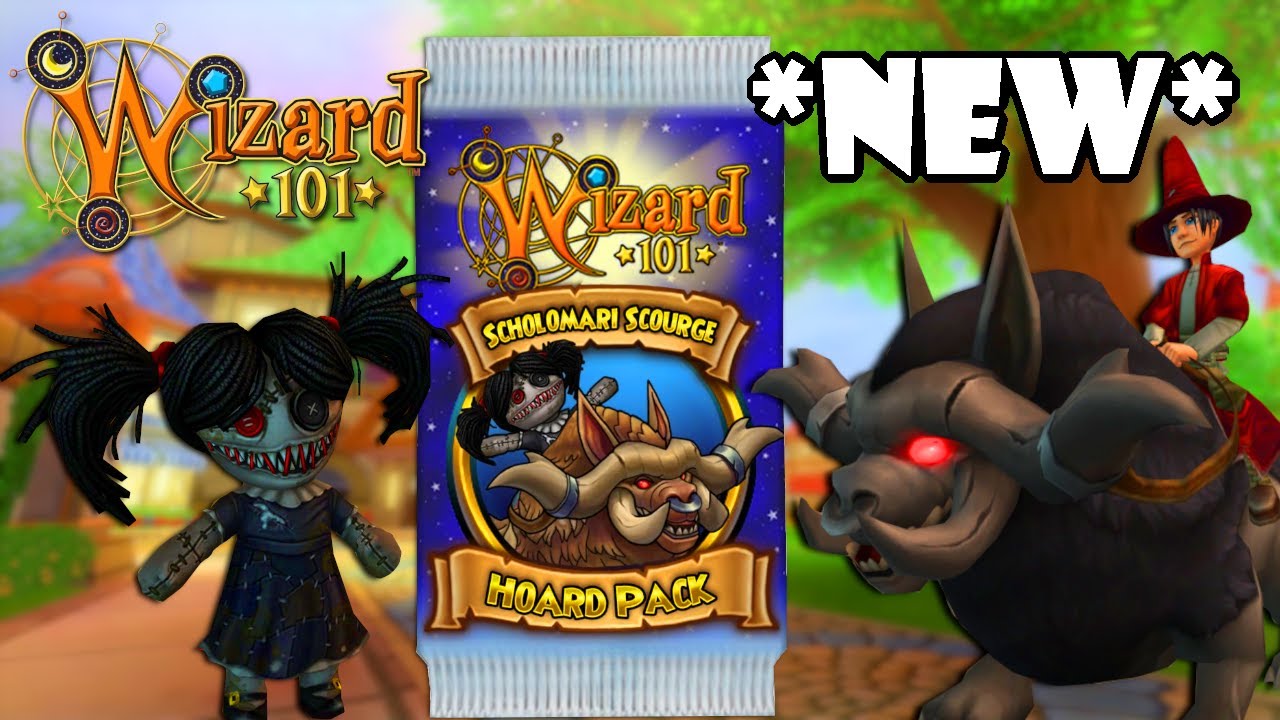 Wizard101: ПЕРВЫЙ ВЗГЛЯД на *НОВЫЙ* набор карт &laquo;Бич Шоломари&raquo;!