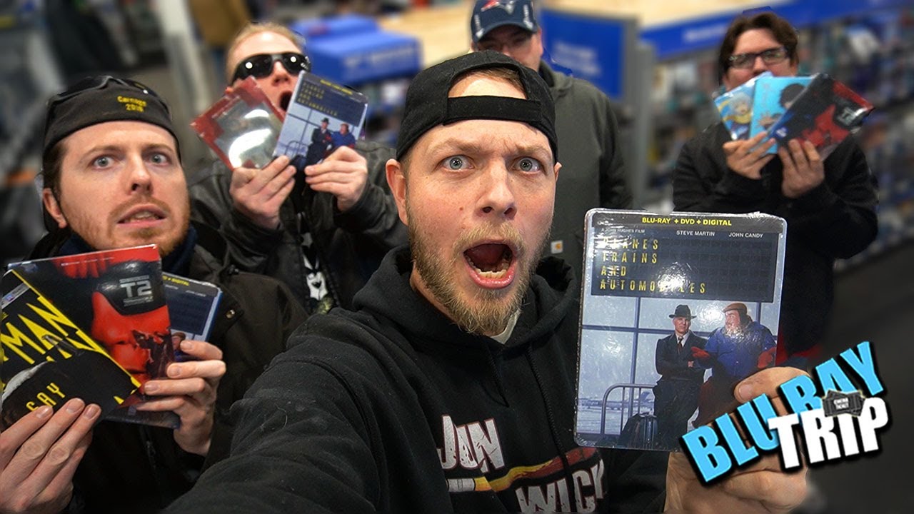 FYE & Best Buy Blu-Ray Hunting W/ The Crew! Did I Get the T2 4k STEELBOOK?! Did they have ANY?!?!