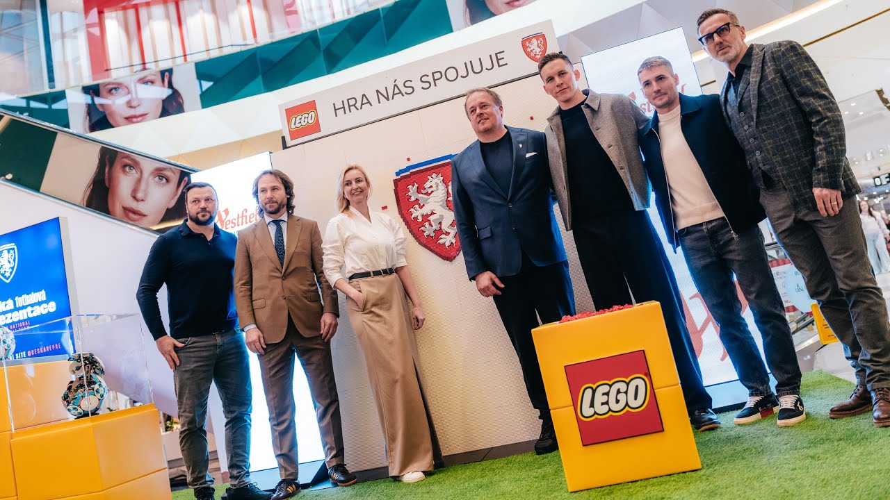 Hra nás spojuje: LEGO a FAČR odstartovaly prodej vstupenek na baráž 🧱