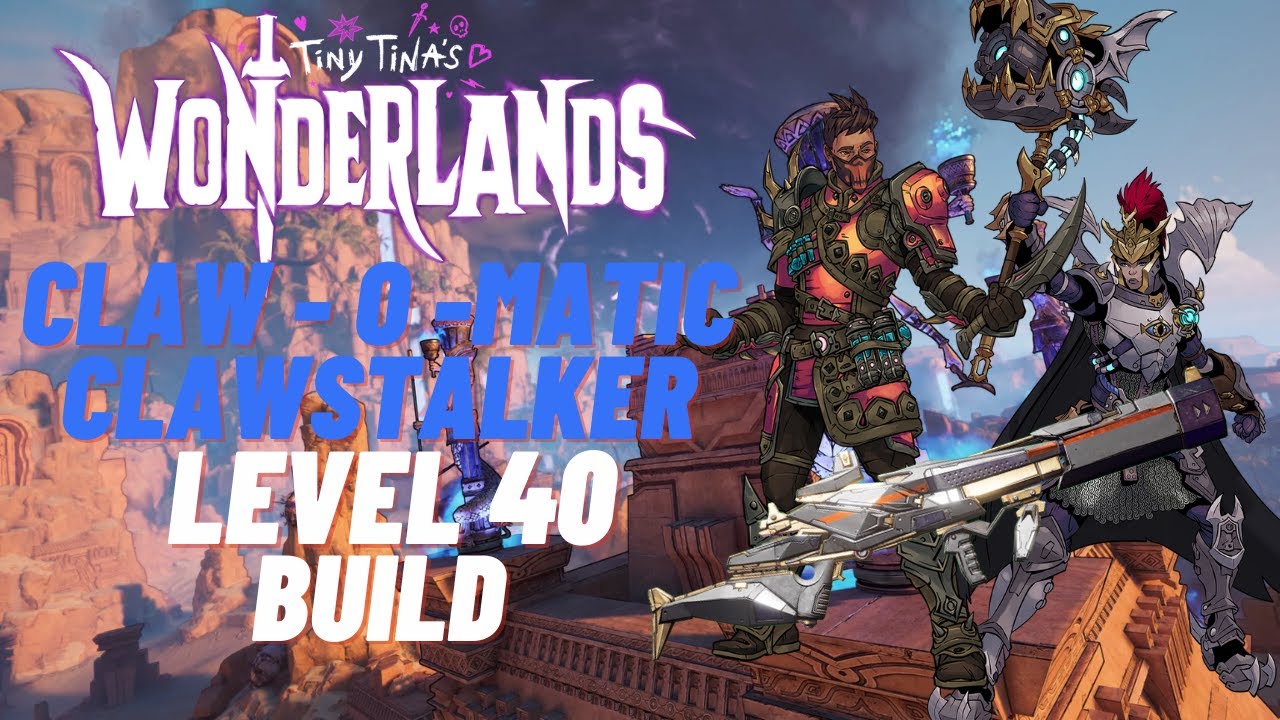 Tiny Tina's Wonderlands | Best chaos 50 Melee Build (Ascended) | (Stabomancer + Clawbringer Build)