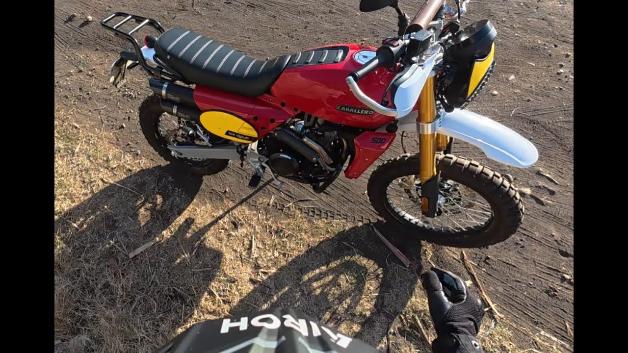 FANTIC CABALLERO 500 RALLY - RACING EXHAUST - NO DB KILLER