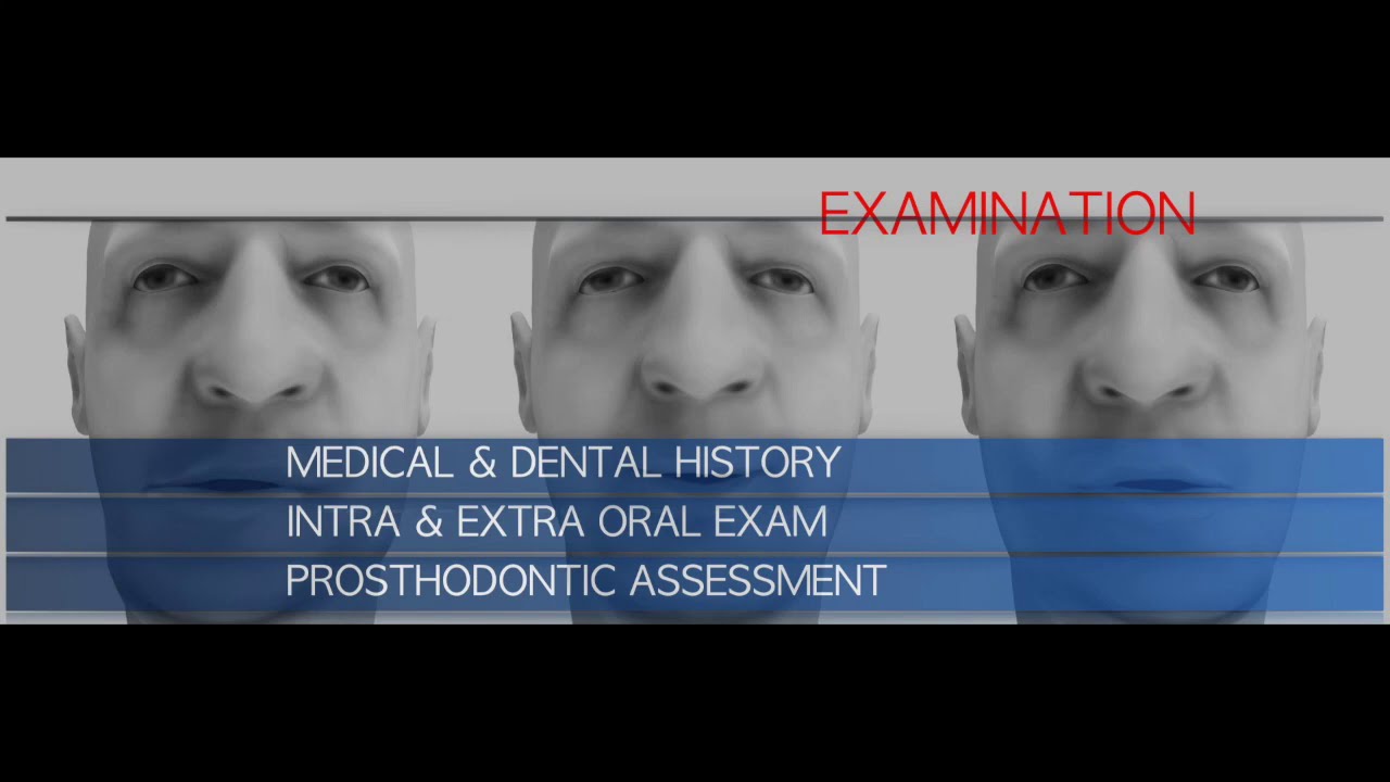 Examination of Edentulous patient