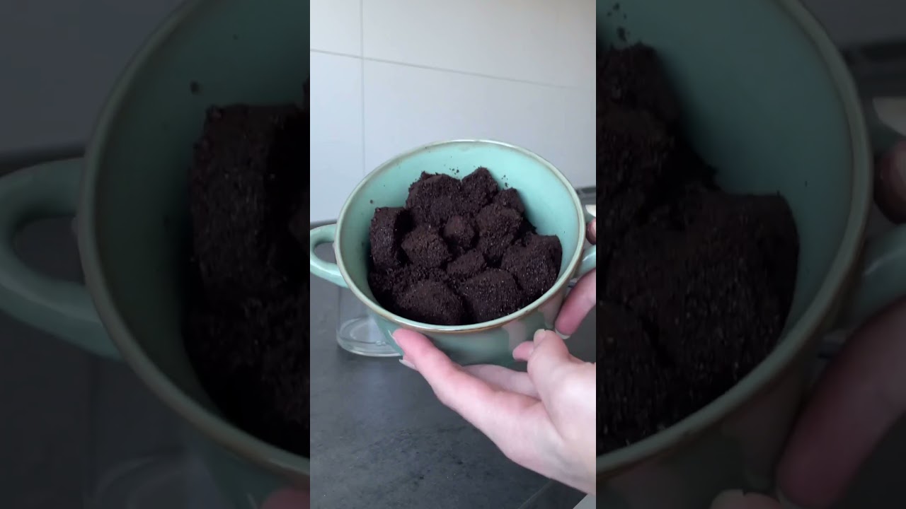 der BESTE DIY Coffee Scrub!! ☕️✨ Kaffee Peeling ❤️ Haut zum Strahlen zu bringen und zu straffen🧖&zwj;♀️