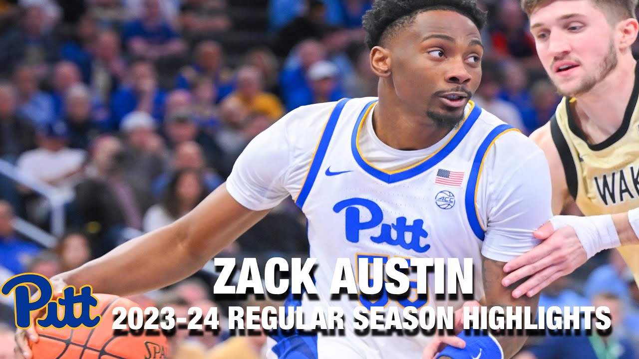 Zack Austin 2023-24 Regular Season Highlights | Pitt Forward