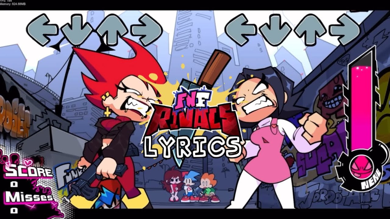&ldquo;CATFIGHT&rdquo; LYRICS || FNF VS RIVALS (UPDATE DESC)