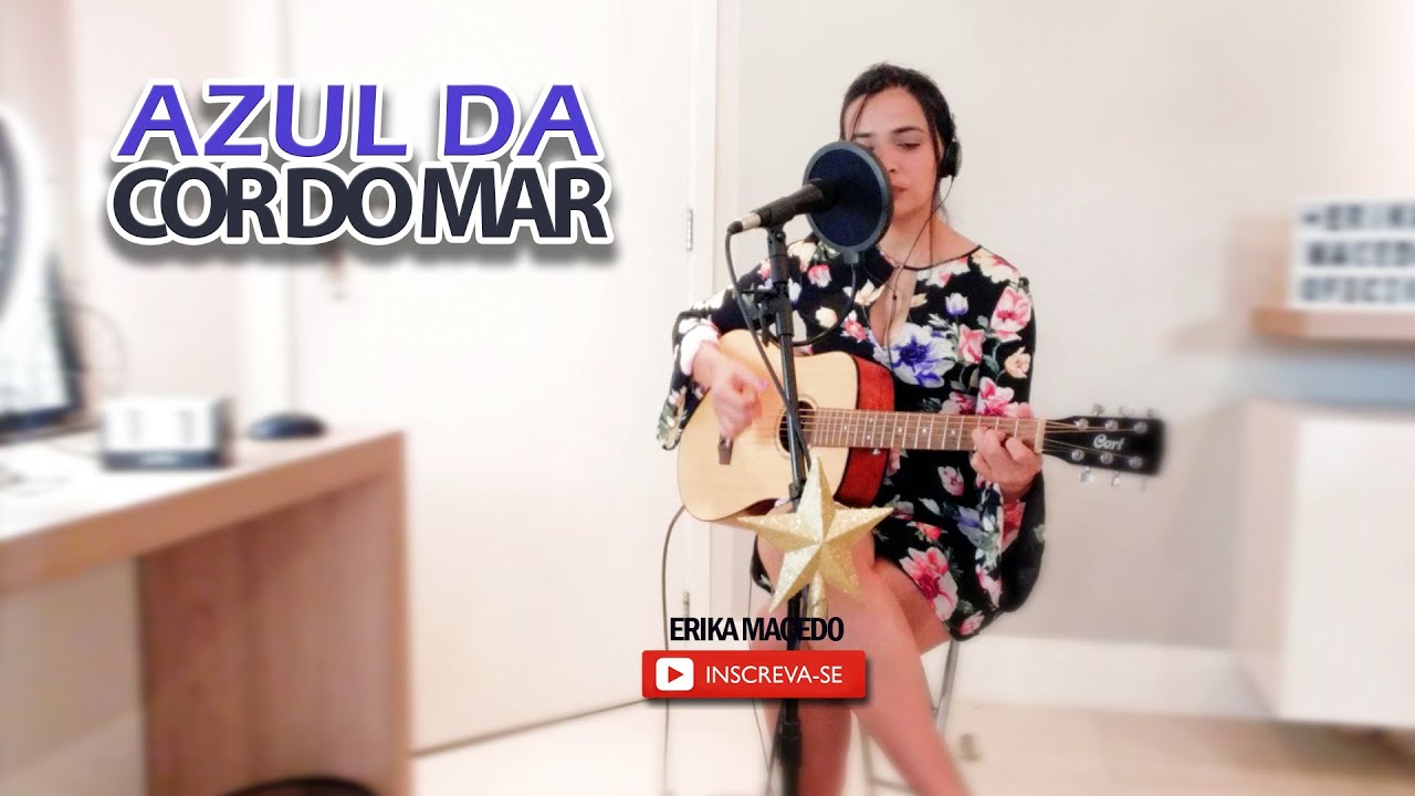 Azul da cor do mar - Tim Maia (cover Erika Macedo)