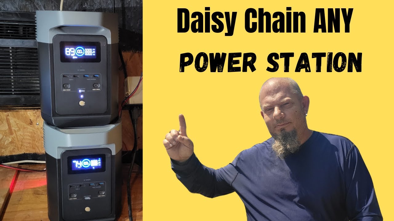Connect Any 2 Power Stations / Daisy Chain /  Solar Sunday