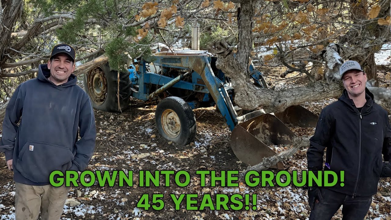 Abandoned TRACTOR, Will IT START!!