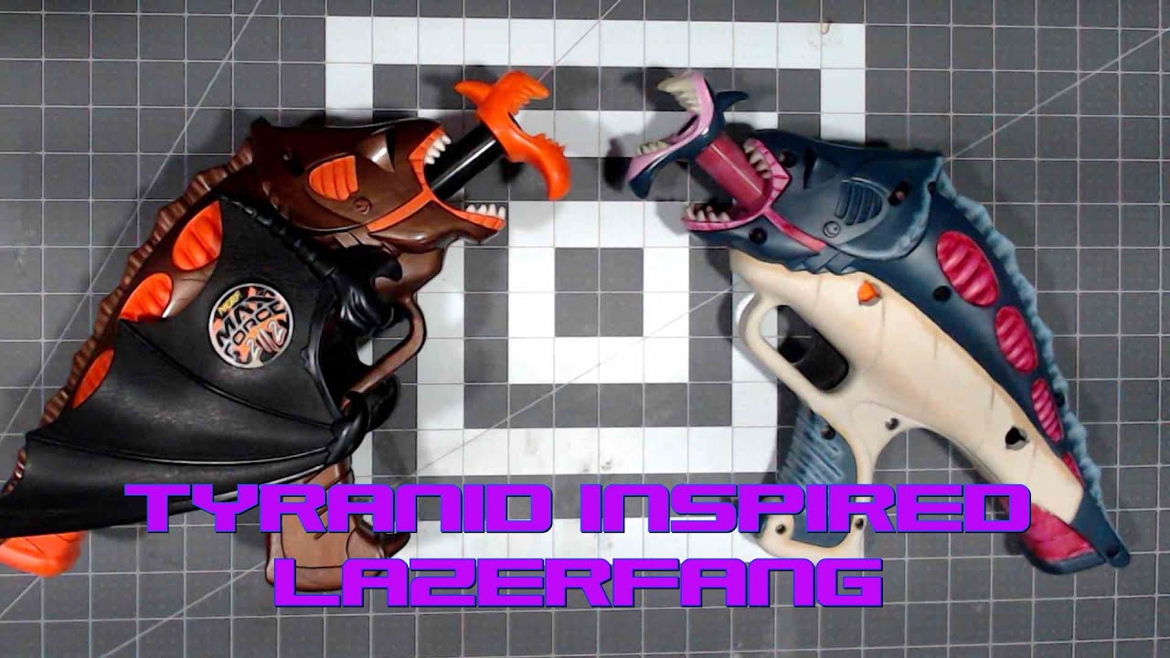 WH40K Tyranid Inspired Nerf Lazerfang