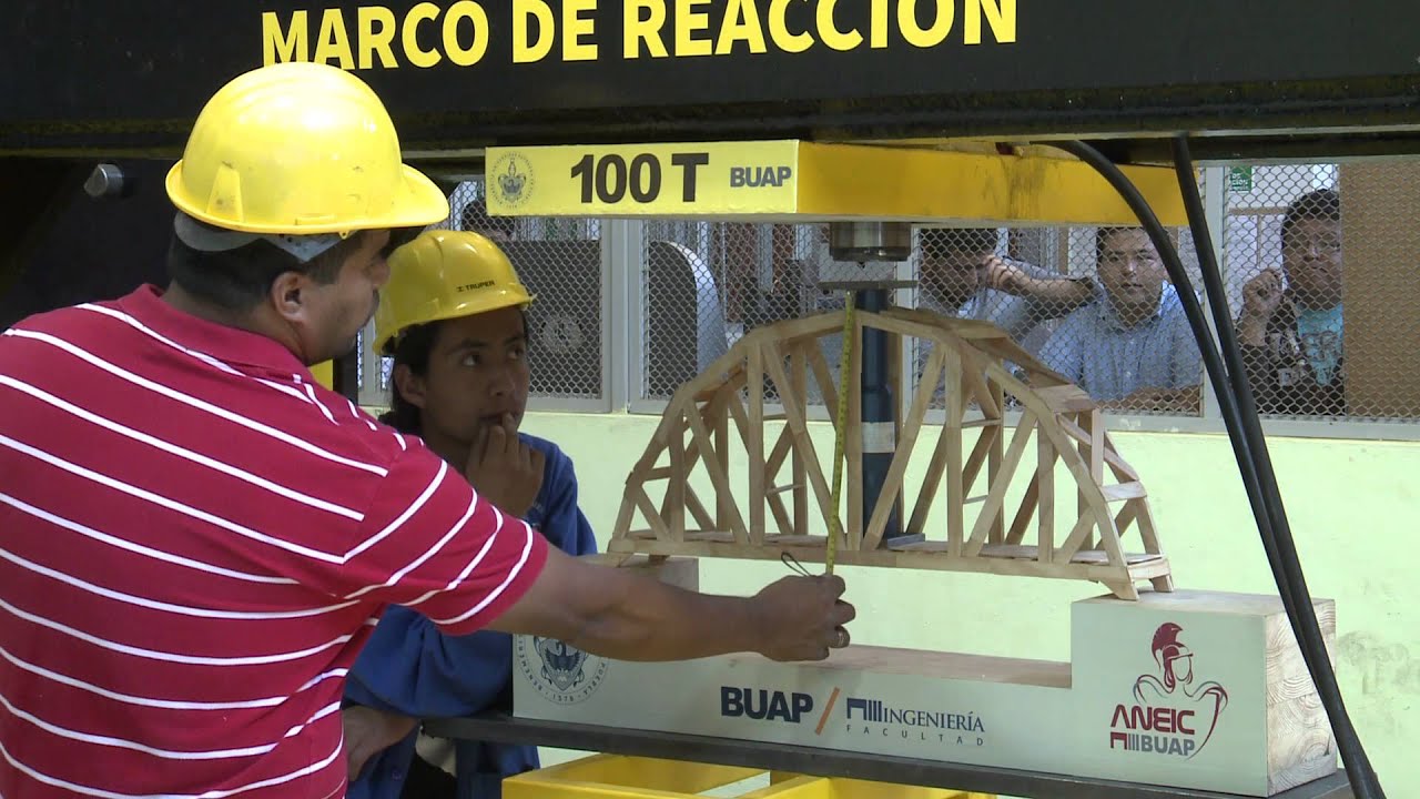 Concurso de Puentes de Palitos 2015.