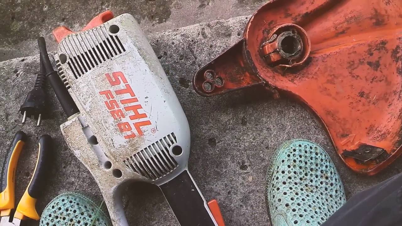 Ремонт триммера Stihl FSE 81