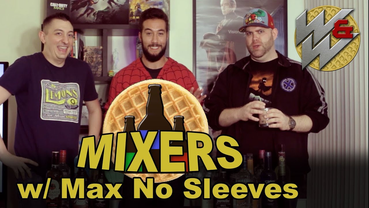Comic Book Themed Drinks w/ Max No Sleeves - Mixers - Whiskey and Waffles